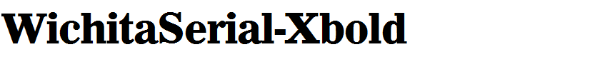 WichitaSerial-Xbold