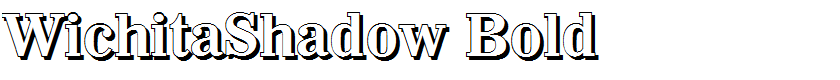WichitaShadow Bold