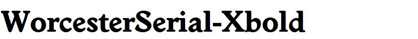 WorcesterSerial-Xbold