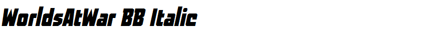 WorldsAtWar BB Italic