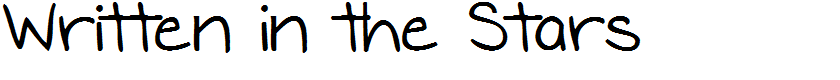 Written in the Stars