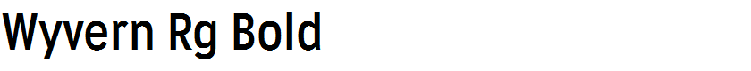 Wyvern Rg Bold