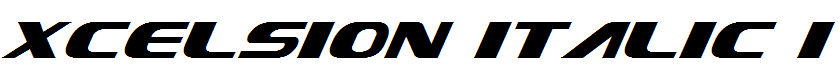 Xcelsion Italic Italic