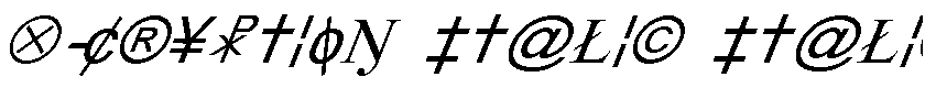 X-Cryption Italic Italic