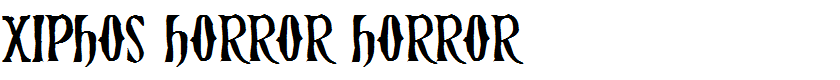 Xiphos Horror Horror
