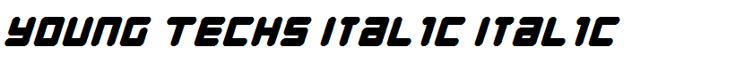 Young Techs Italic Italic