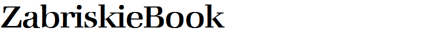 ZabriskieBook