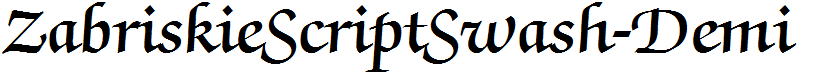 ZabriskieScriptSwash-Demi