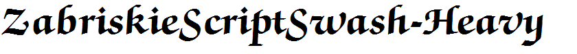 ZabriskieScriptSwash-Heavy
