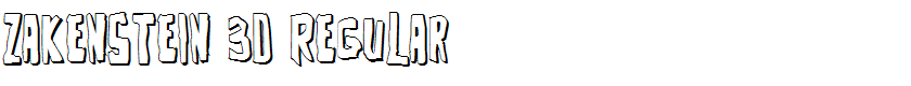 Zakenstein 3D Regular