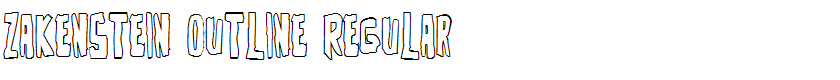 Zakenstein Outline Regular