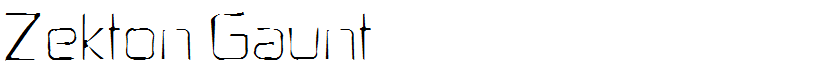Zekton Gaunt
