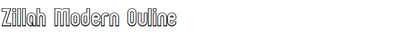 Zillah Modern Ouline