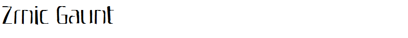 Zrnic Gaunt