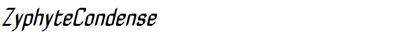 ZyphyteCondense